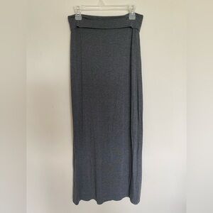 Suzy Shier Maxi Skirt Gray Women’s Small